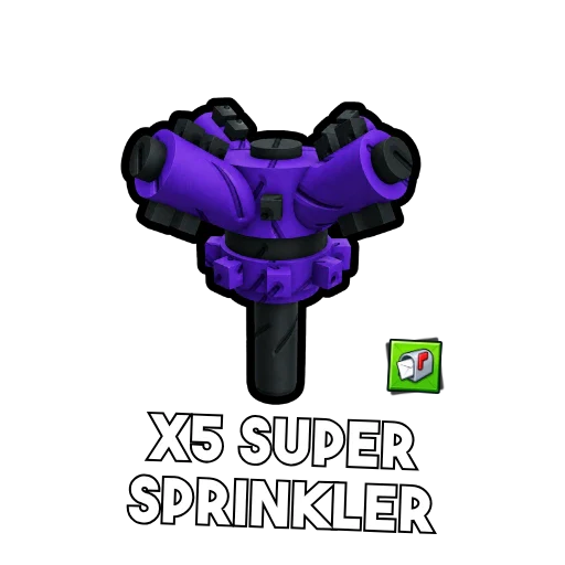 5x Super Sprinkler